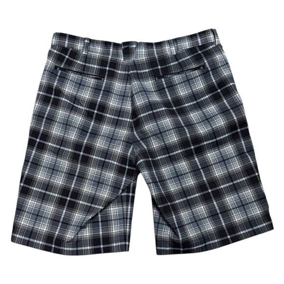 NIKE GOLF DRI-FIT Tour Plaid Summer Business Casual Outdoor Shorts Mens Large - Picture 2 of 6